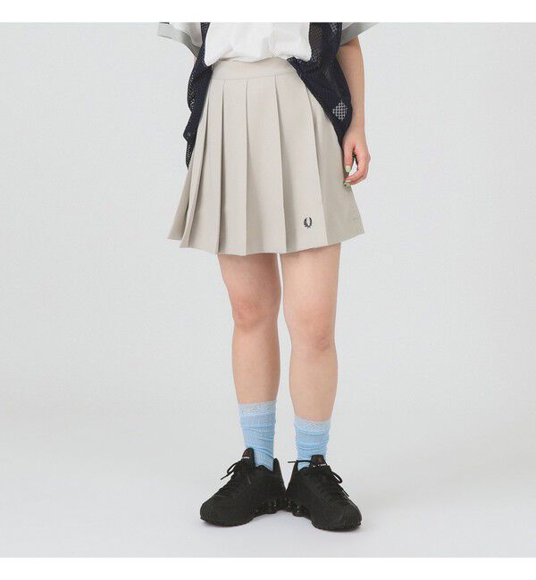 Ray BEAMS 「【別注】FRED PERRY / プリーツ ショーツ」|その他|OATMEAL