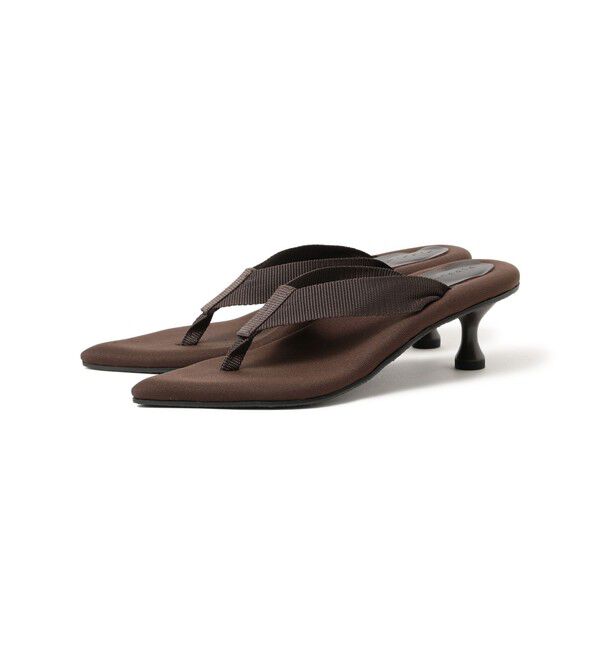 Demi-Luxe BEAMS 「PIPPICHIC / Thalia15 サンダル」|サンダル|DARK.BROWN