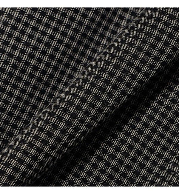 Ray BEAMS 「チェック バックオープン ブラウス」|シャツ・ブラウス|