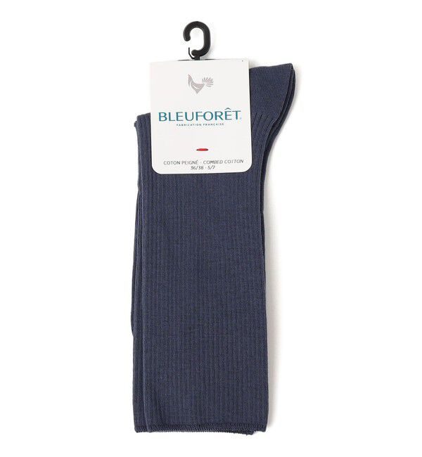 SHIPS for women「BLEUFORET:リブ ソックス」|ソックス|ブルー