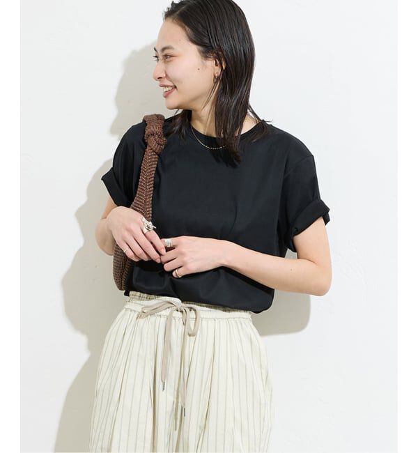 JOURNAL STANDARD「《追加3》汗ジミ防止ナノシアハーフスリーブT」|Tシャツ・カットソー|
