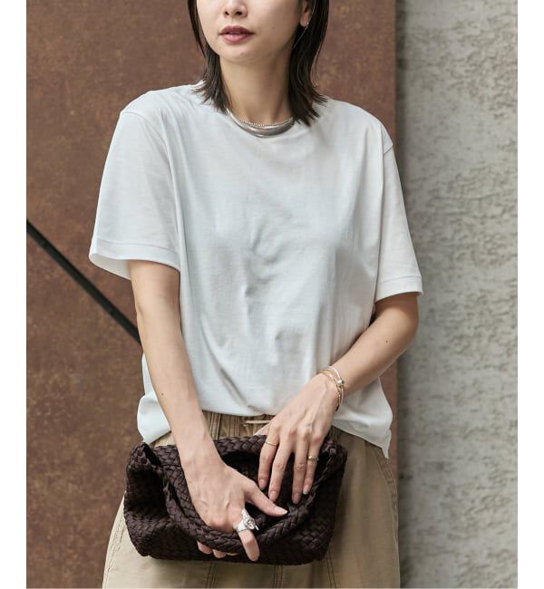 JOURNAL STANDARD「《追加3》汗ジミ防止ナノシアハーフスリーブT」|Tシャツ・カットソー|