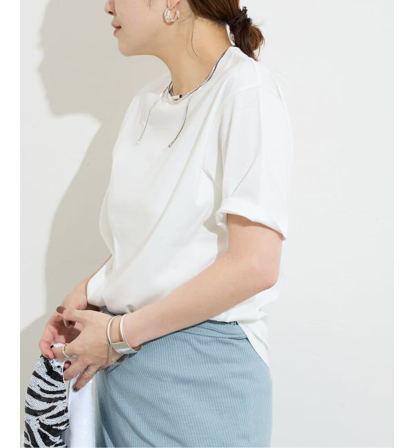 JOURNAL STANDARD「《追加3》汗ジミ防止ナノシアハーフスリーブT」|Tシャツ・カットソー|