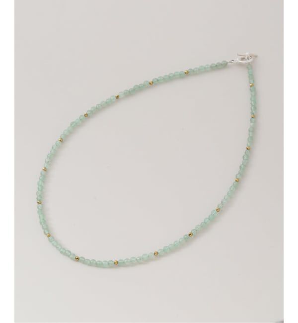 Spick and Span「【SAMH by LILAS】アベンチュリンネックレス SV」|ネックレス|