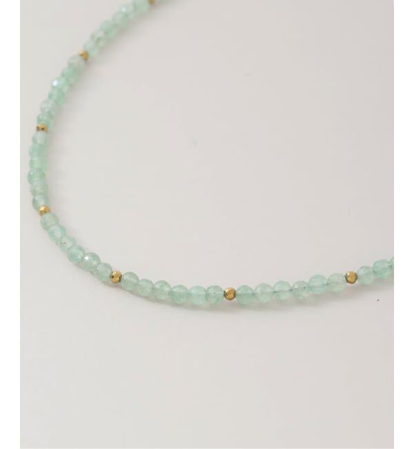 Spick and Span「【SAMH by LILAS】アベンチュリンネックレス SV」|ネックレス|
