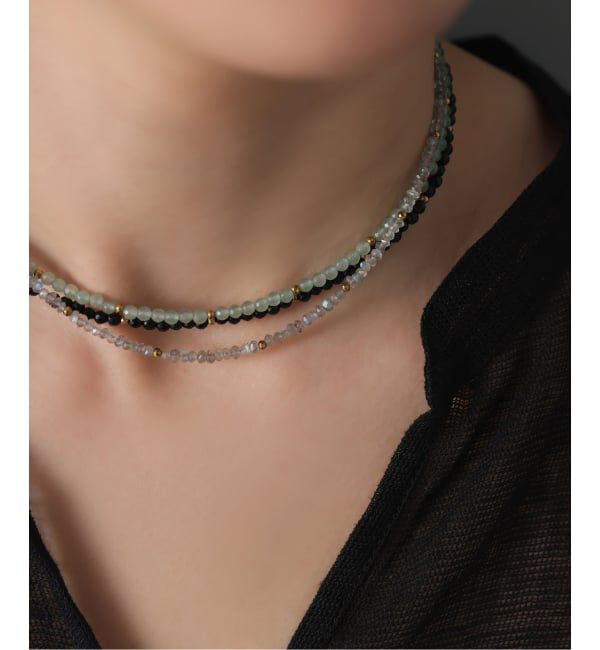 Spick and Span「【SAMH by LILAS】アベンチュリンネックレス SV」|ネックレス|