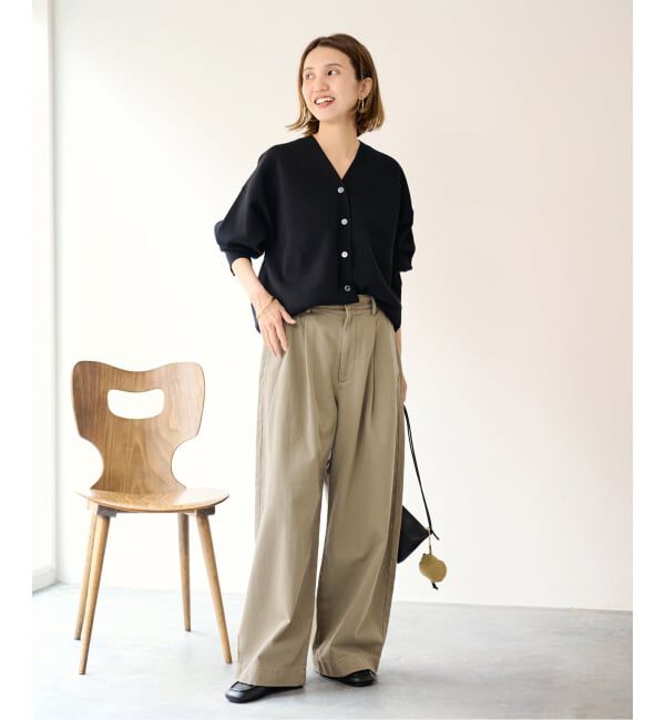 FRAMeWORK「SLOUCHY LIGHT CHINO パンツ」|チノ|