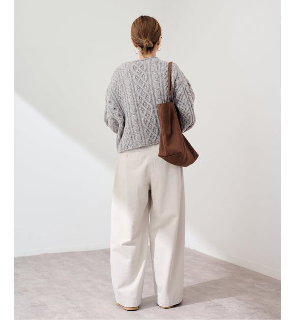 FRAMeWORK「SLOUCHY LIGHT CHINO パンツ」|チノ|