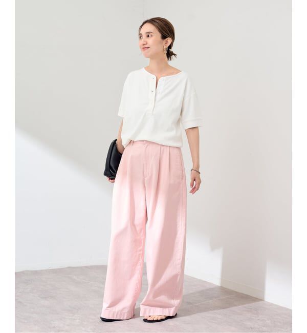 FRAMeWORK「SLOUCHY LIGHT CHINO パンツ」|チノ|