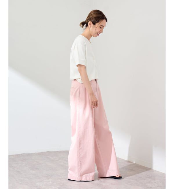 FRAMeWORK「SLOUCHY LIGHT CHINO パンツ」|チノ|