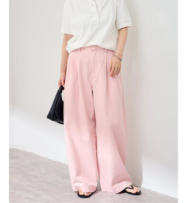 FRAMeWORK「SLOUCHY LIGHT CHINO パンツ」|チノ|