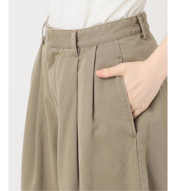 FRAMeWORK「SLOUCHY LIGHT CHINO パンツ」|チノ|