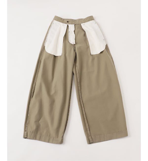 FRAMeWORK「SLOUCHY LIGHT CHINO パンツ」|チノ|