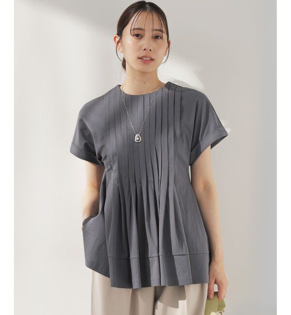 組曲「サマージャージーブラウスライク カットソー」|Tシャツ・カットソー|