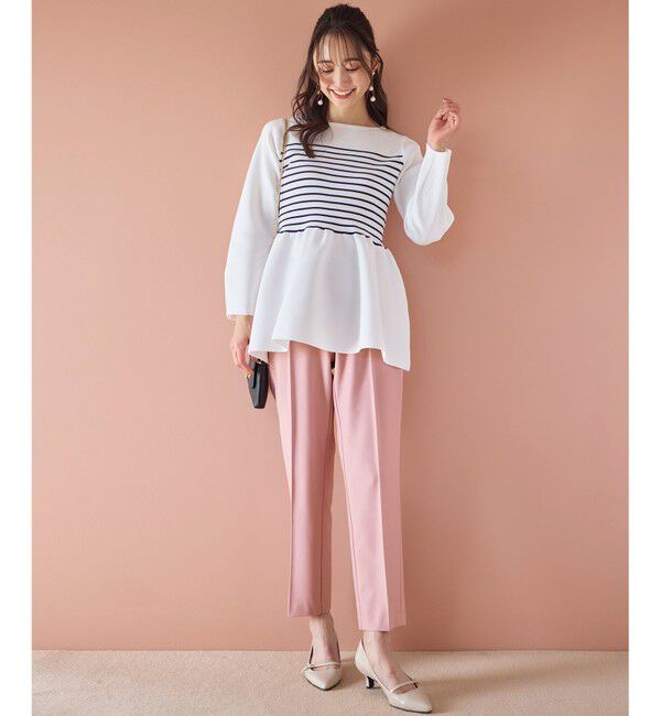 ANY SIS「【洗える】褒めらレディテーパード パンツ」|その他|