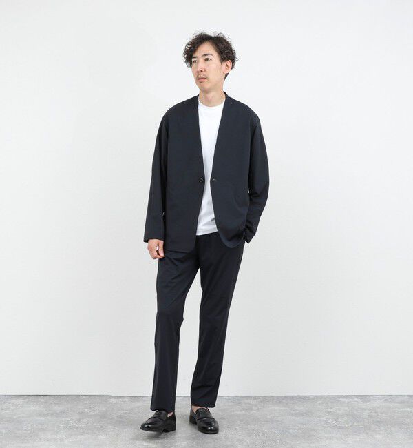 NOLLEY'S goodman「《ビジカジ/セットアップ対応》Vertical 冷感トリコットカーディガン 26SS」|カーディガン|