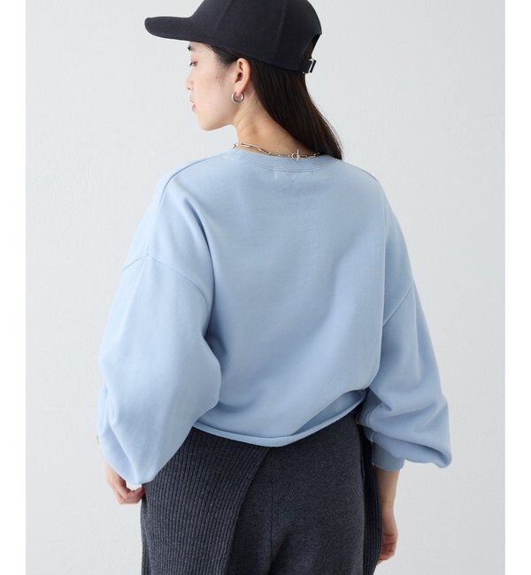 THE PAUSE「【THE PAUSE】刺繍ショートスウェット」|Tシャツ・カットソー|