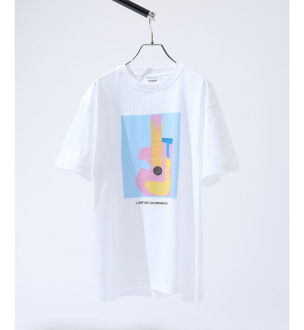 ABAHOUSE「【PABLO PICASSO】別注 インスパイアアート Tシャツ」|Tシャツ・カットソー|
