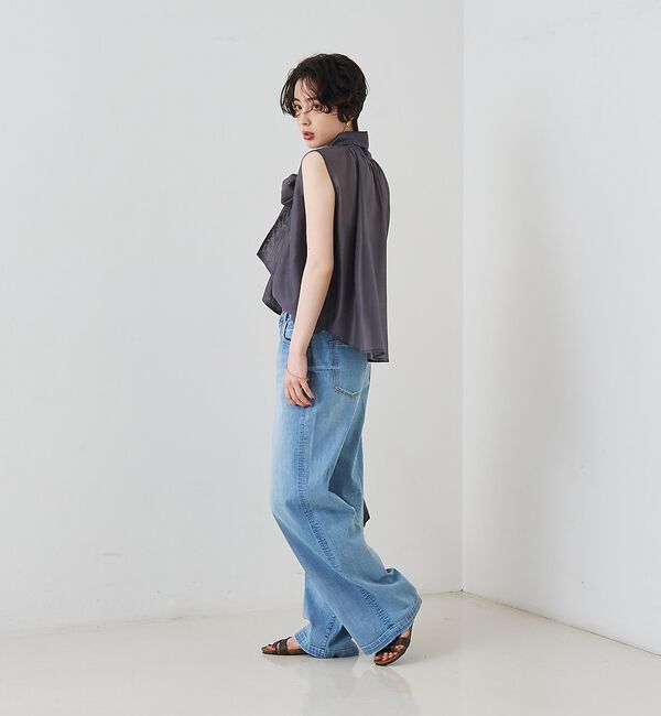 Rouge vif「前後2WAYビッグボウタイリボンブラウス」|シャツ・ブラウス|