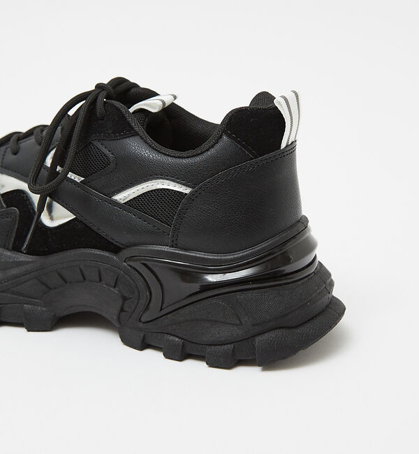 AU BANNISTER「【販売店舗限定】厚底/軽量 メタリックポイント スニーカー」|スニーカー|