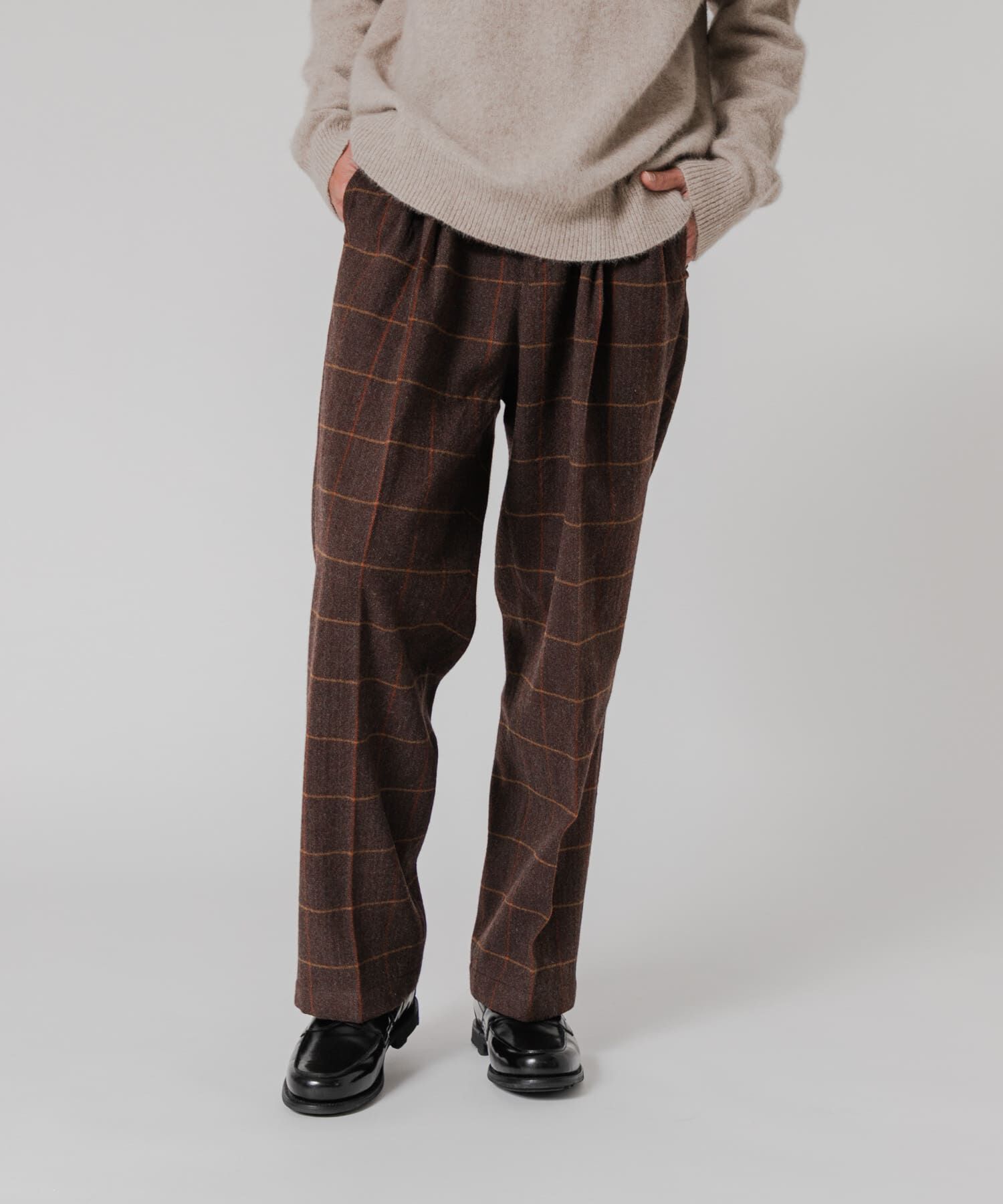 URBAN RESEARCH「new basic　DRY WOOL SLACKS PANTS」|その他|チェック