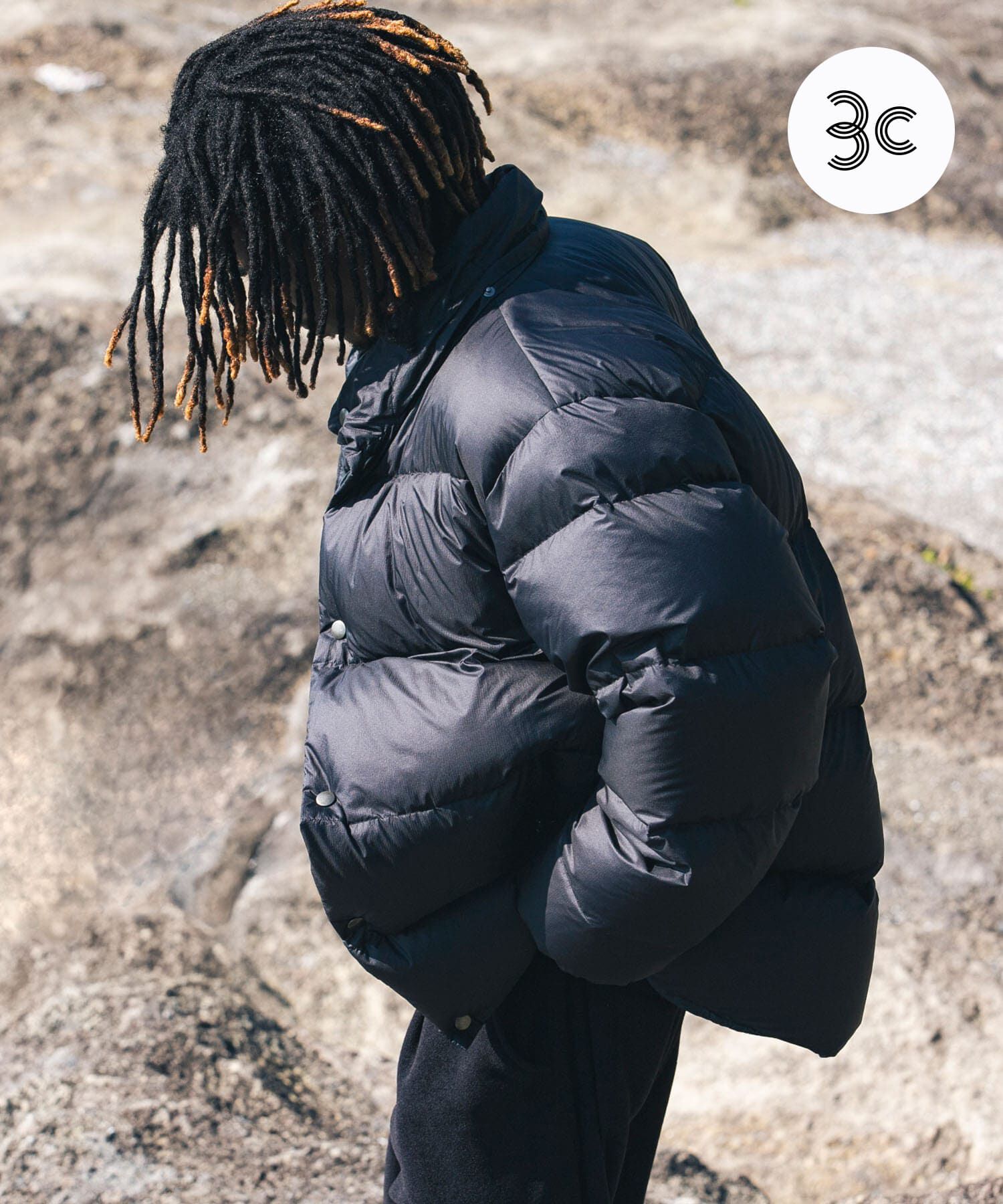 URBAN RESEARCH「KAJIF LIGHT DOWN JACKET」|ダウン|ブラック