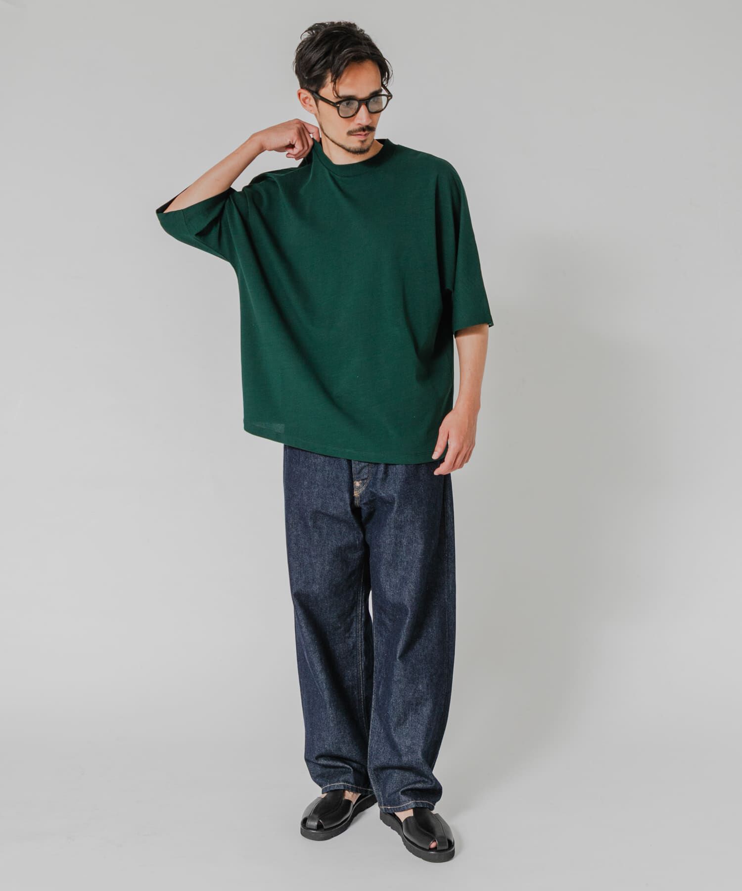 URBAN RESEARCH「『防シワ』EVER LUSTER DROP LINE T-SHIRTS」|Tシャツ・カットソー|