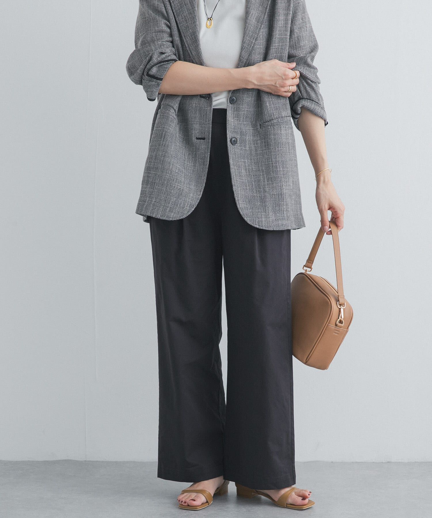 URBAN RESEARCH DOORS「レーヨンコットンイージーパンツ」|その他|