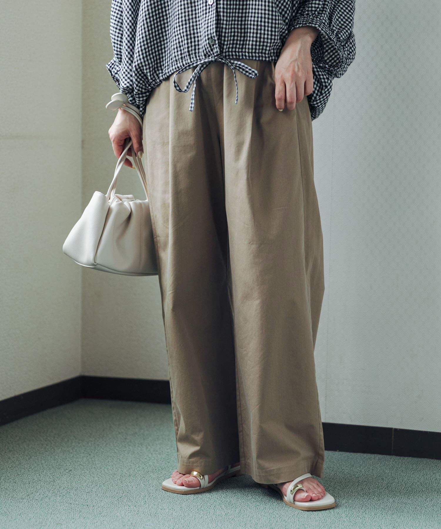 URBAN RESEARCH DOORS「レーヨンコットンイージーパンツ」|その他|