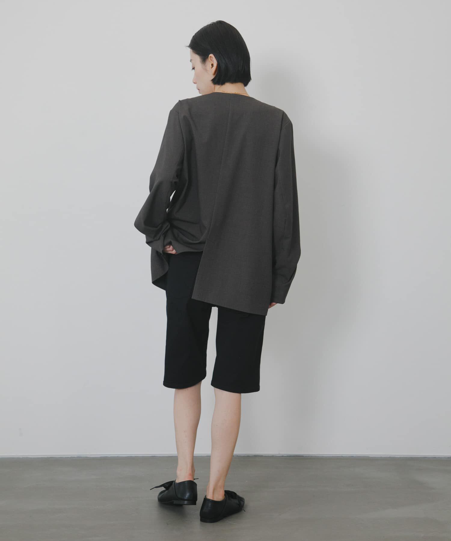  「『2サイズ展開』スリムハーフデニム」|その他|