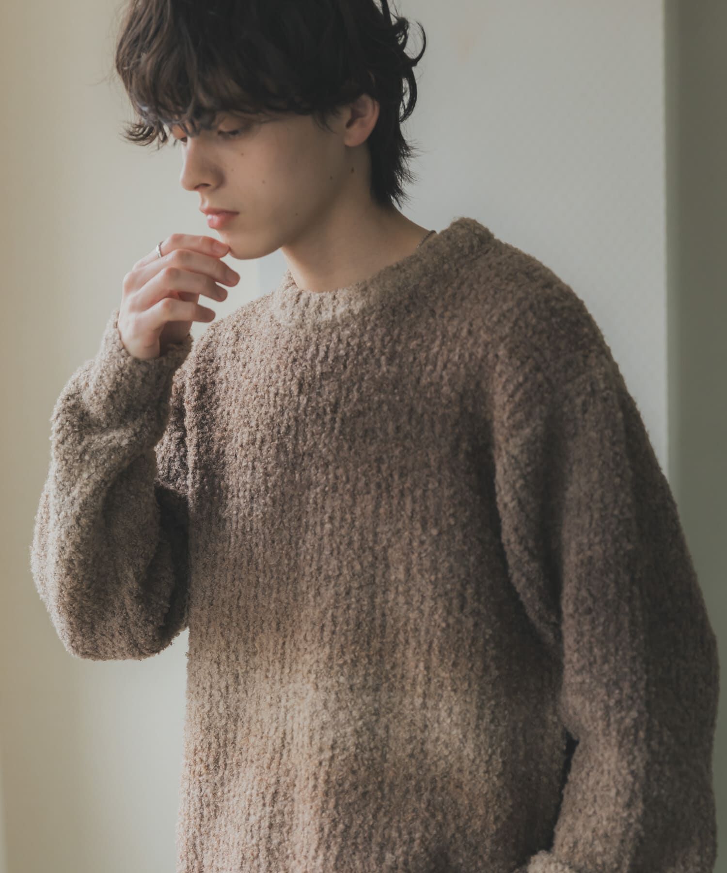 SENSE OF PLACE by URBAN RESEARCH「『ユニセックス』ブークレグラデーションニット」|ニット・セーター|