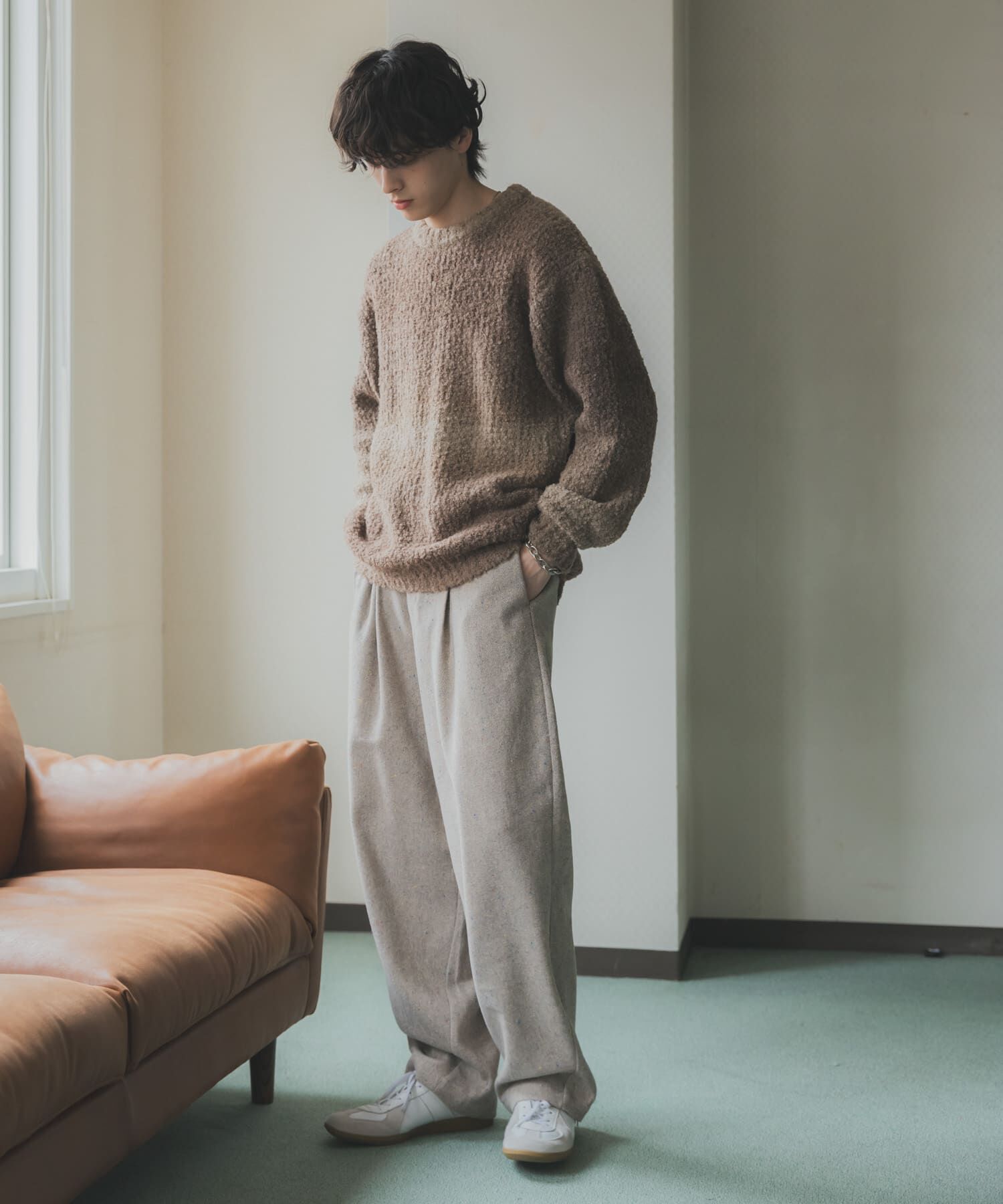 SENSE OF PLACE by URBAN RESEARCH「『ユニセックス』ブークレグラデーションニット」|ニット・セーター|