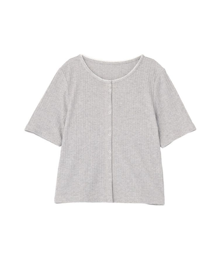 earth music&ecology「チェーンリブラメカットソー」|Tシャツ・カットソー|
