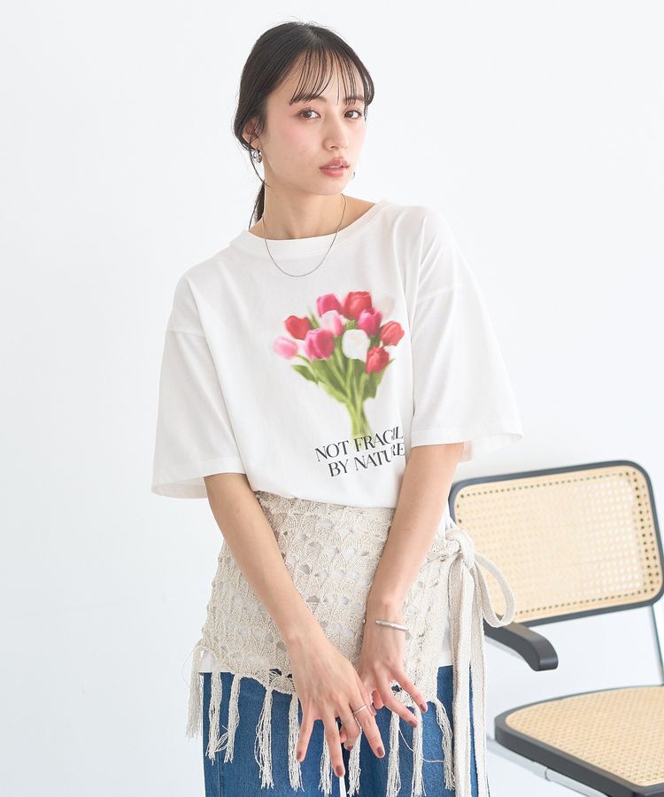 earth music&ecology「【接触冷感】アソートプリントTシャツ」|Tシャツ・カットソー|