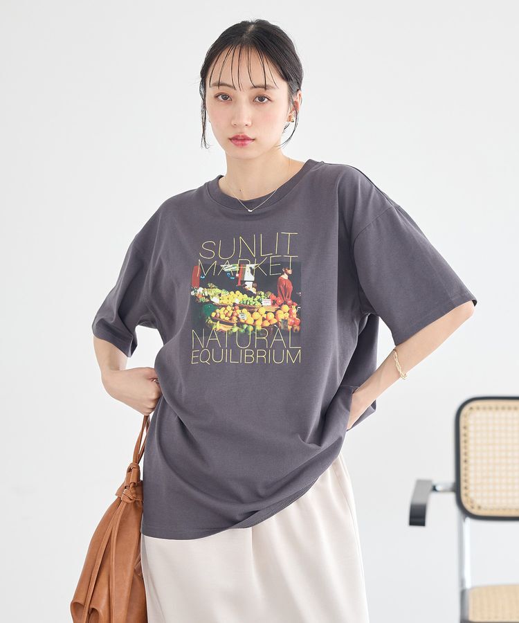 earth music&ecology「【接触冷感】アソートプリントTシャツ」|Tシャツ・カットソー|