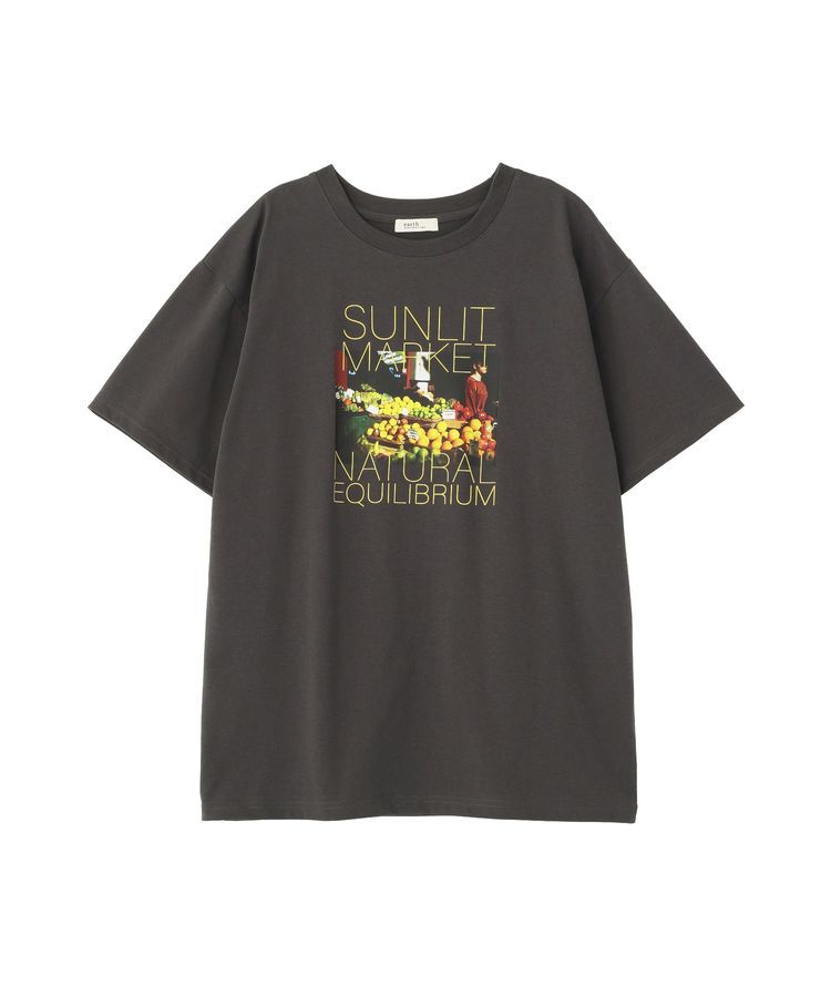 earth music&ecology「【接触冷感】アソートプリントTシャツ」|Tシャツ・カットソー|