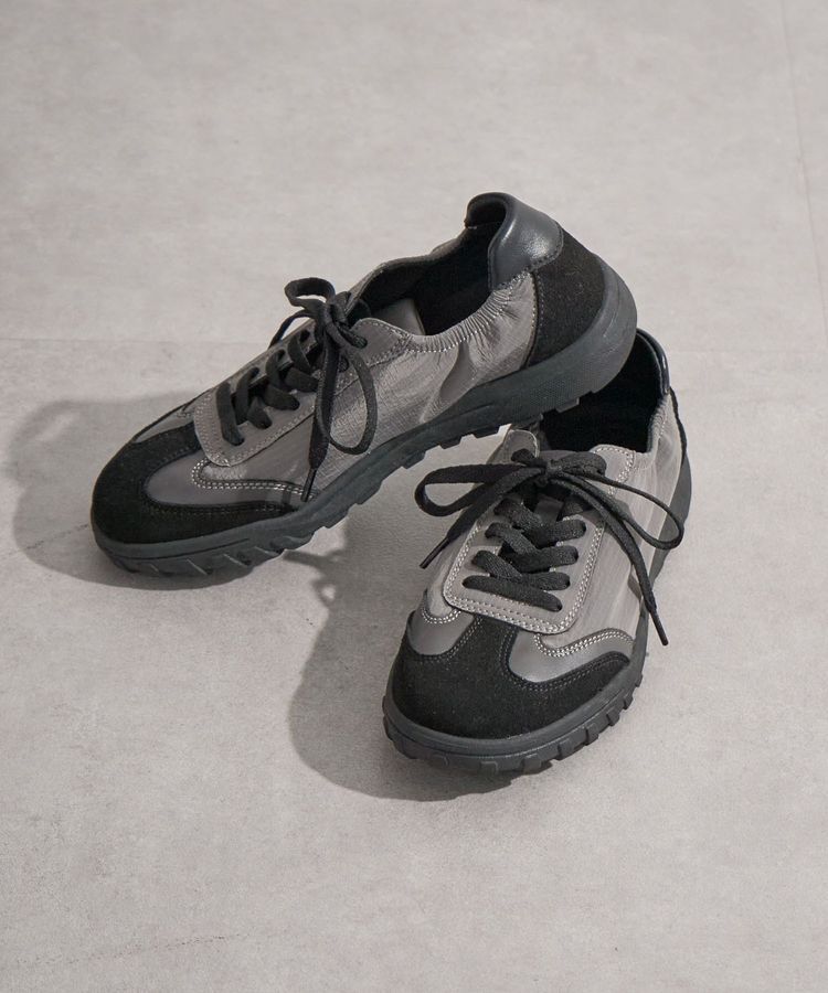 Green Parks「コンビソフトスニーカー」|その他|Black