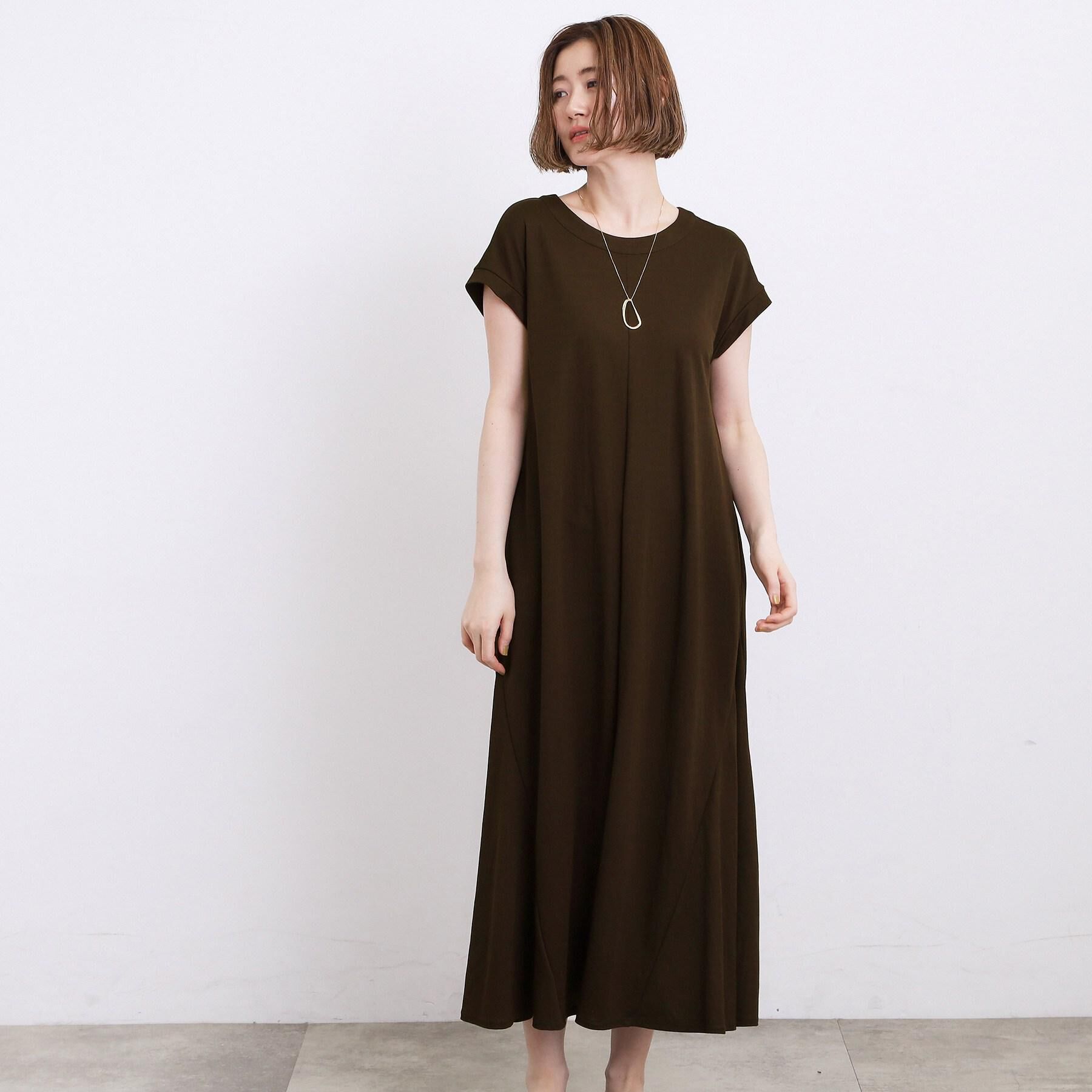 grove「【低身長さんも選べる着丈】モクロディフレンチワンピース」|ワンピース|