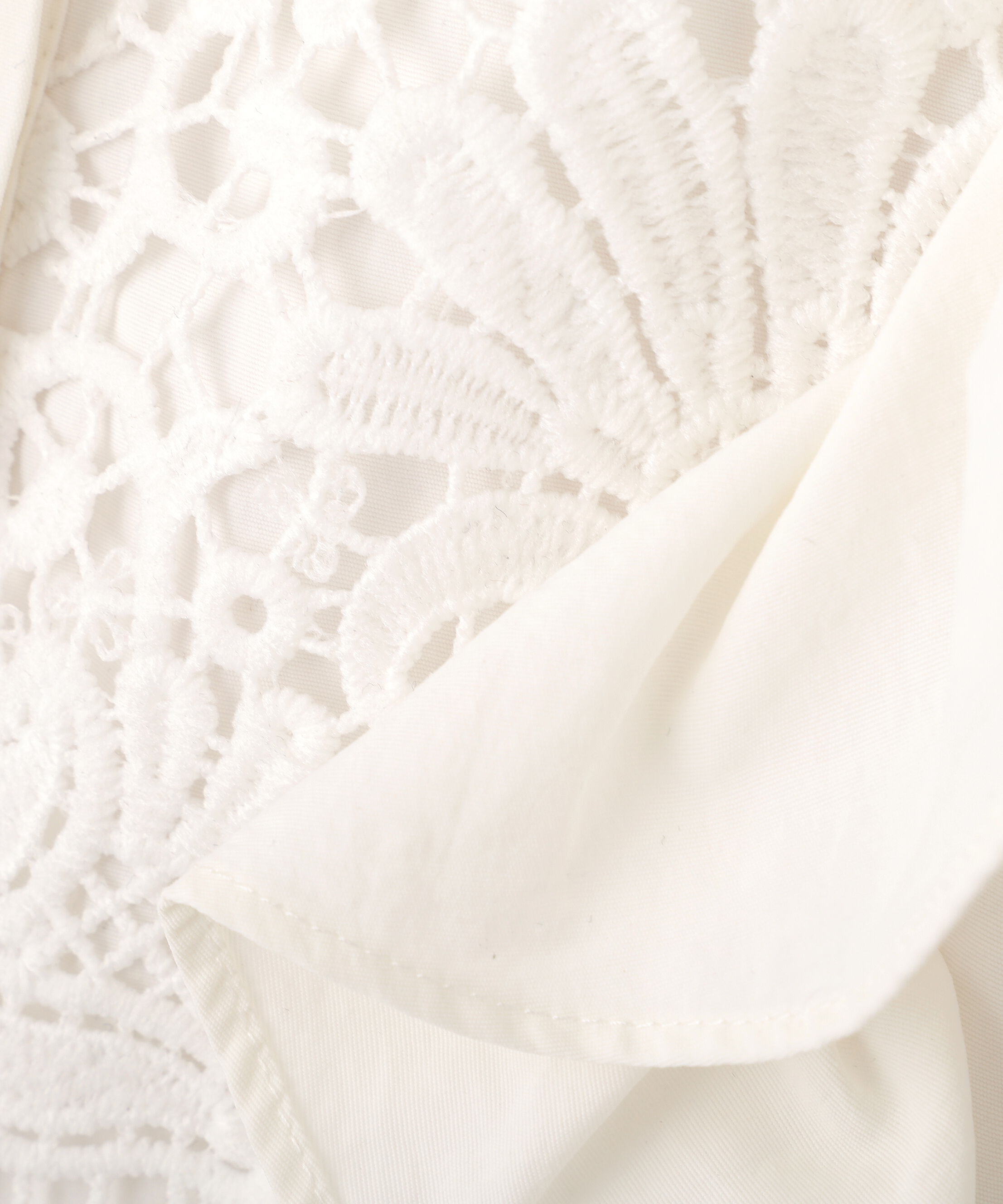 PROPORTION BODY DRESSING「＜中川紅葉さん着用＞フロントレースシャツワンピース」|ワンピース|