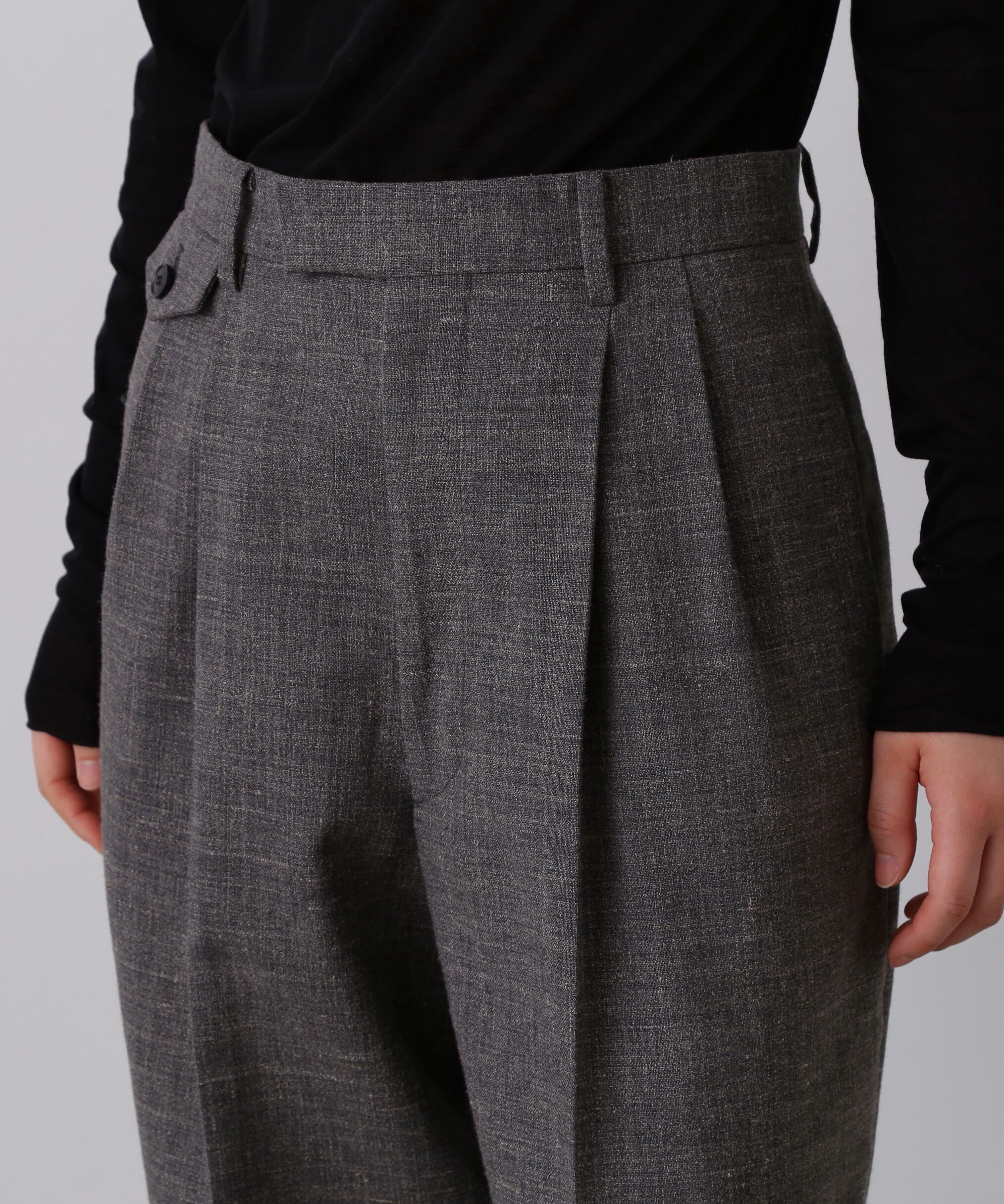 YLEVE 「YLEVE / WOOL LINEN TROUSERS」|その他|