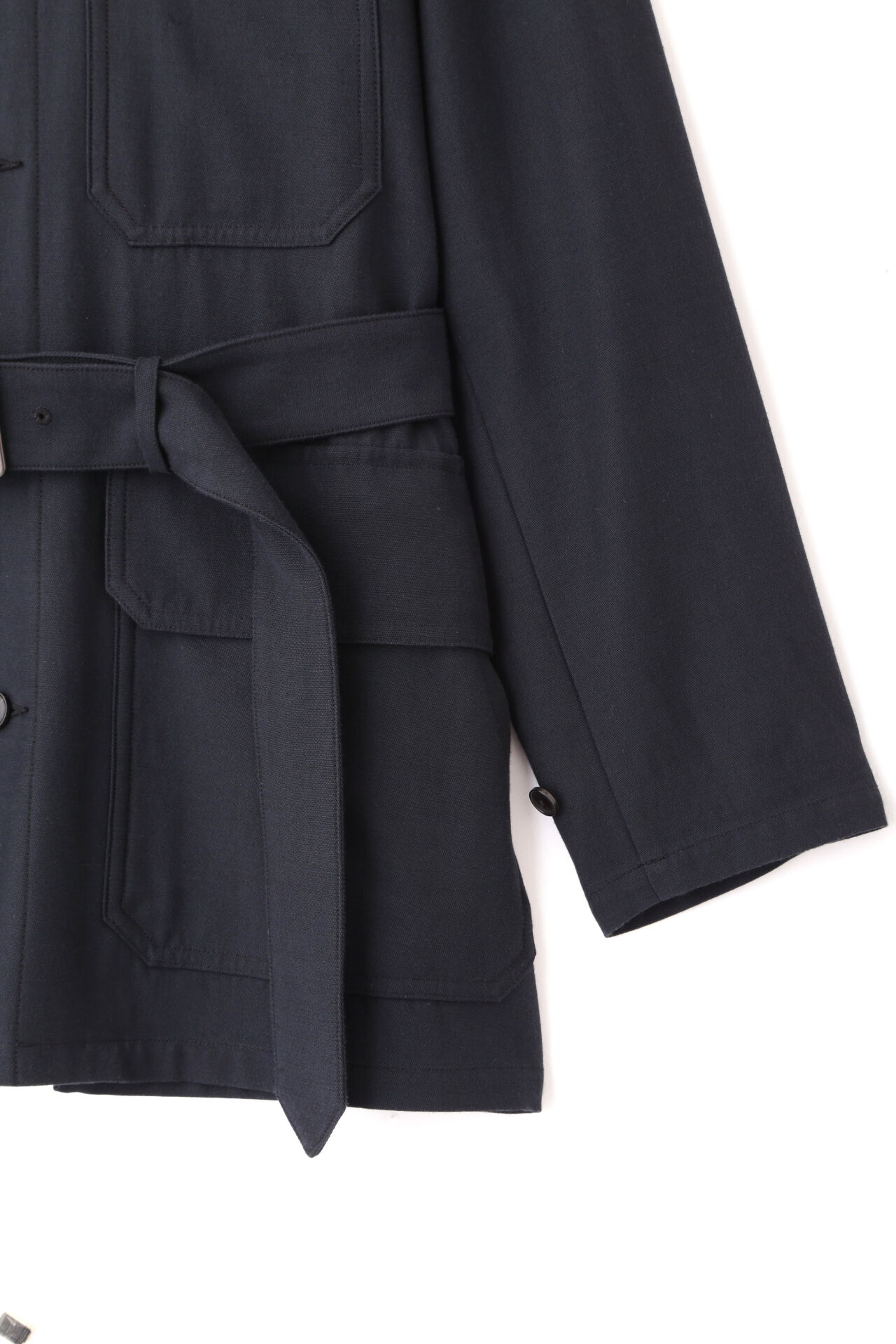 YLEVE 「YLEVE / VISCOSE COTTON COVERALL JACKET」|ブルゾン・スタジャン|