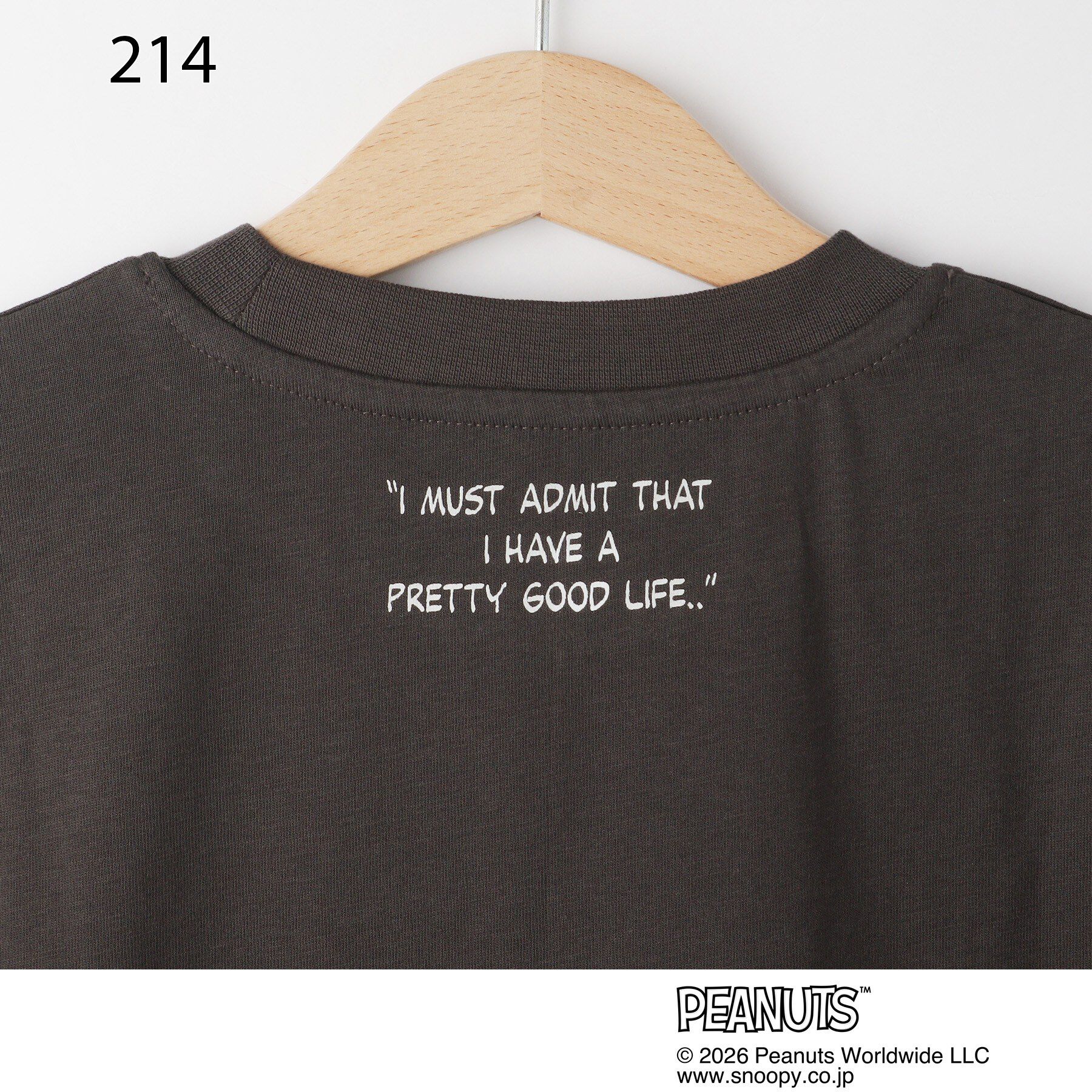 SHOO･LA･RUE「【PEANUTS／ひんやり／親子リンク】プリントTシャツ」|Tシャツ・カットソー|