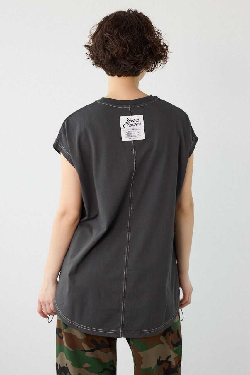 RODEO CROWNS「FREEZE LIGHTステッチドロストTシャツ」|Tシャツ・カットソー|