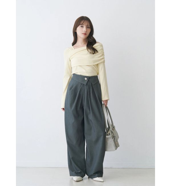 MERCURYDUO「アシメタックワイドパンツ」|その他|