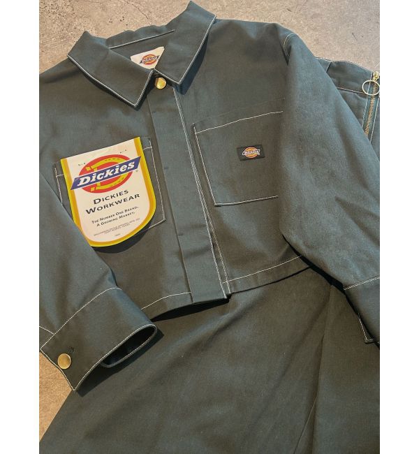 LAGUNAMOON「【別注Dickies】ショートワークジャケット」|その他|グリーン