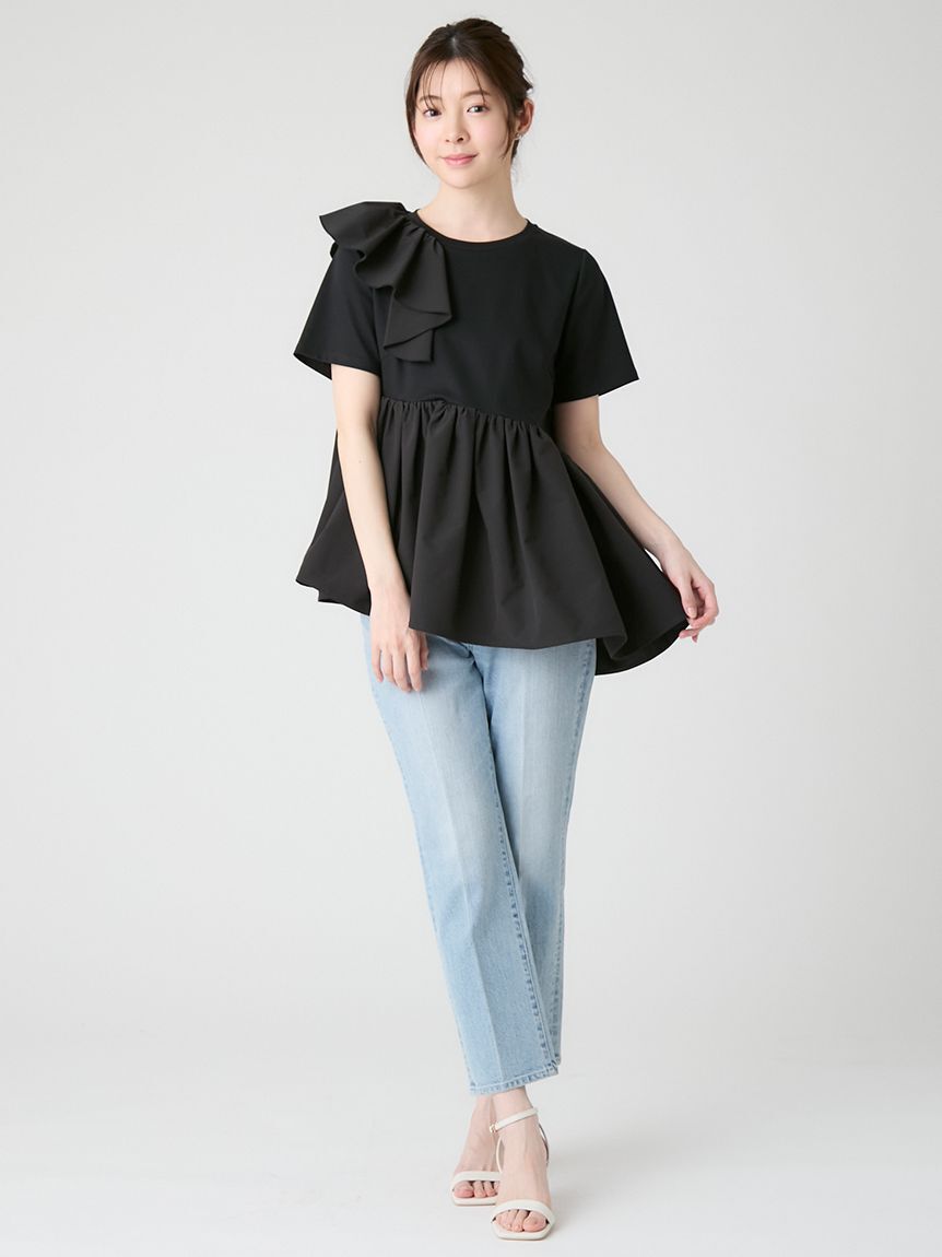 CELFORD「アシンメトリーカットチュニック」|Tシャツ・カットソー|