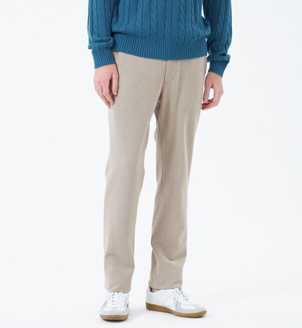 MACKINTOSH PHILOSOPHY「裏起毛ツイルストレッチ エラスティックパンツ」|その他|ベージュ