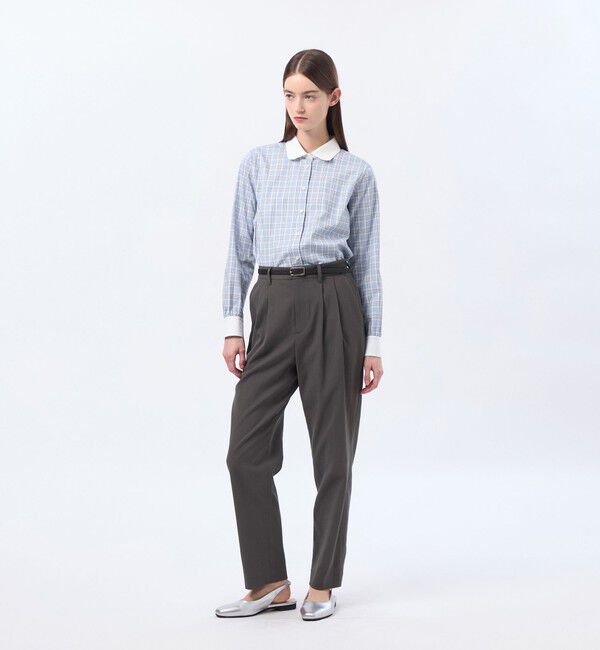 MACKINTOSH PHILOSOPHY「【MP STANDARD TROUSERS 002 SLIM FIT】DRY OXFORD製」|スラックス|