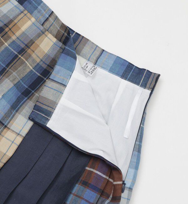 MACKINTOSH PHILOSOPHY「GREY LABEL O'NEIL OF DUBLIN リネンプリーツスカート」|スカート|