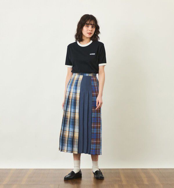 MACKINTOSH PHILOSOPHY「GREY LABEL O'NEIL OF DUBLIN リネンプリーツスカート」|スカート|